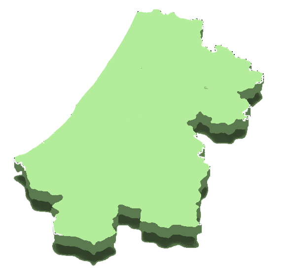 Carte de la région Rabat-Salé-Kénitra
