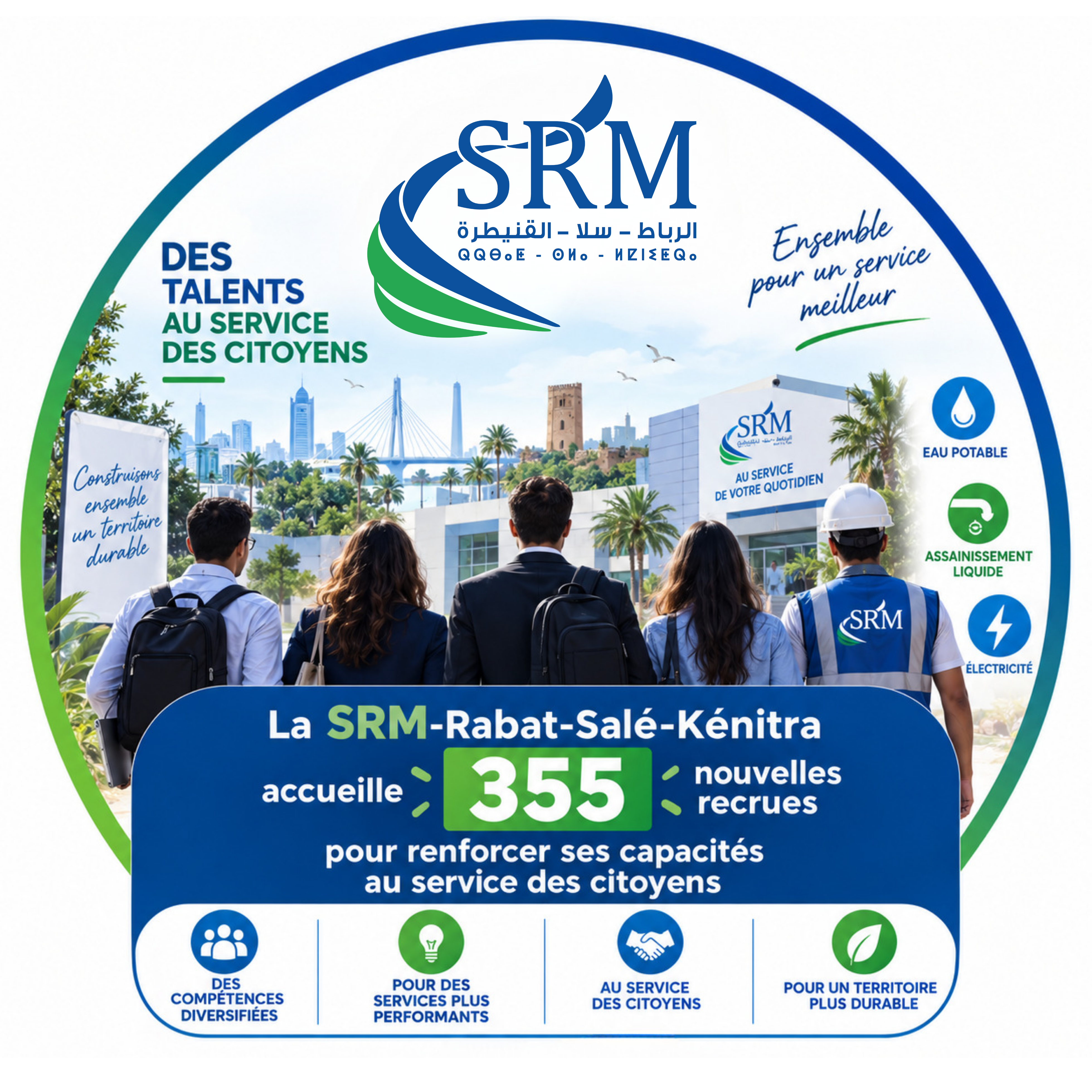 La SRM-RSK accueille 355 nouvelles recrues